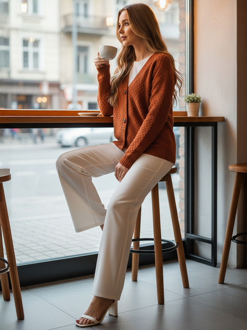 Damen CHICLINE rot Pullover Dstreet MY2418