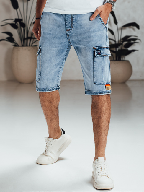 Herren Denim-Shorts blau Dstreet SX2553