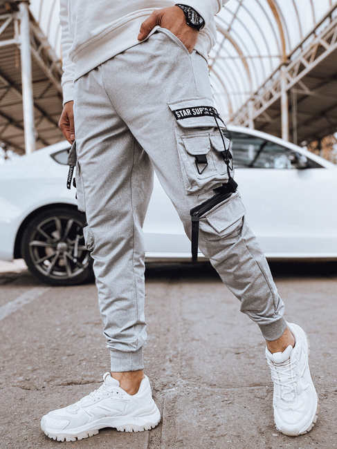 Herren Cargohosen Farbe Grau DSTREET UX4219