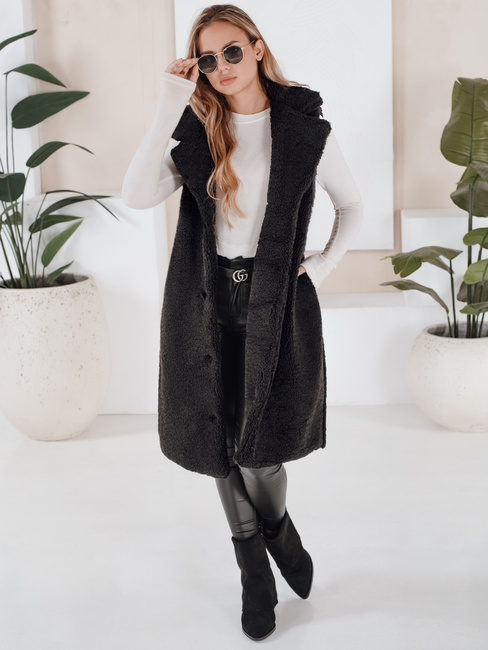 Damen Weste BALLA Schwarz Dstreet TY3199