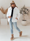 LARO Damen Steppwinterjacke weiß Dstreet TY4956