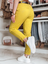 Damen Chinohose mit Gürtel MODELA senf Dstreet UY2563
