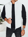 Herren Steppweste weiß Dstreet TX5075