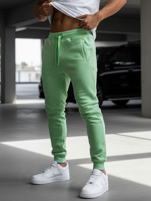 Herren Sporthose Hellgrün Dstreet UX3451