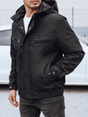 Herren Übergangsjacke schwarz Dstreet TX5031