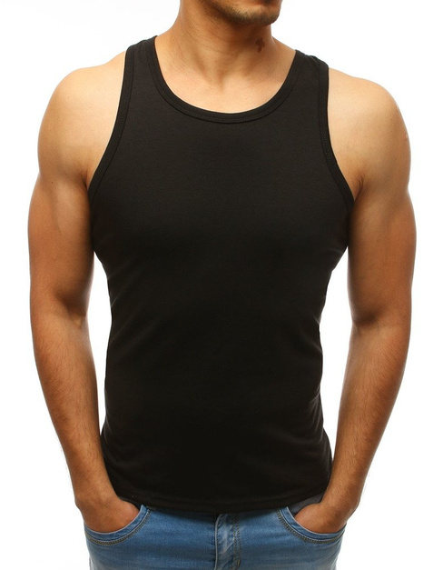 Herren Tank top Schwarz Dstreet RX3495