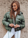 Damen Steppjacke SIMMON Grün Dstreet TY3049