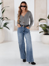 Damen Strickjacke MELANIA Farbe Hellgrau DSTREET MY1654