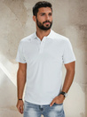 Weißes Herren-Poloshirt Dstreet PX0514
