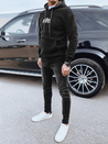 Herren Sweatshirt mit Aufdruck Farbe Schwarz DSTREET BX5662