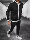 Herren Trainingsanzug-Set Farbe Schwarz DSTREET AX0701