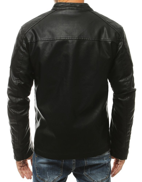 Herren Lederjacke schwarz Dstreet TX3463