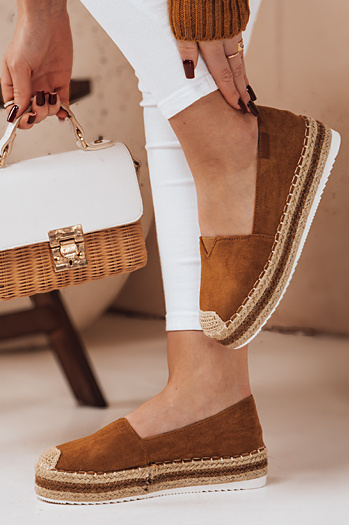 Damen LANSI camel Espadrilles Dstreet ZY0060