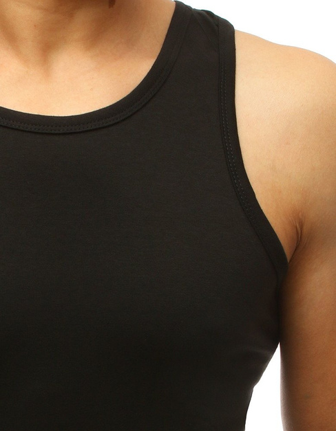 Herren Tank top Schwarz Dstreet RX3495