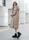 Damen Übergangsjacke ORVITA gesteppt mit Kapuze beige Dstreet TY5026