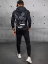 Herren Trainingsanzug-Set Farbe Schwarz DSTREET AX0685