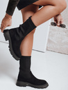Damen Sockenstiefel schwarz Dstreet ZY1133