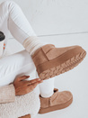 Damen Plateau-Schneestiefel beige Dstreet ZY1047