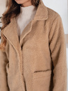 Damen Teddyfell Wintermantel beige Dstreet NY0757