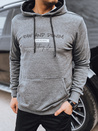 Bedrucktes Herren-Sweatshirt in Anthrazit Dstreet BX5713