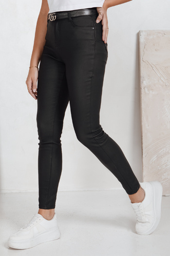 Gewachste schwarze Damenhose Dstreet UY2767
