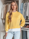 Damen Sweatshirt in Übergröße LUZZIO gelb Dstreet BY1380_4