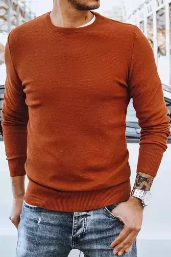 Herren Winterpullover Farbe Camel DSTREET WX1936