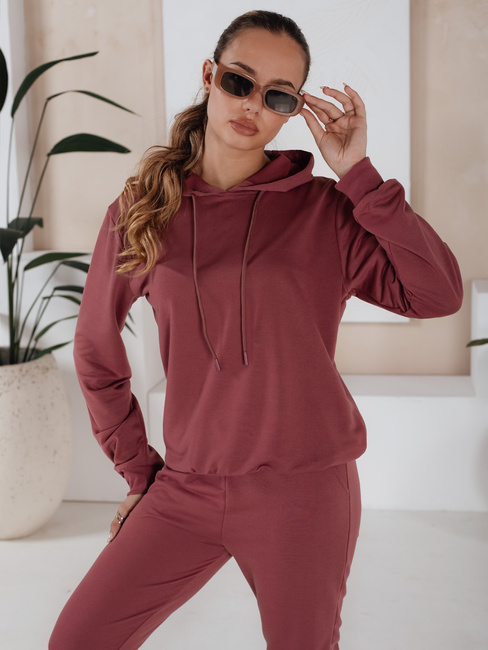 Damen Trainingsanzug-Set MIGEL Farbe Weinrot DSTREET AY0809