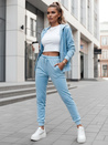 Damen Jogginghose Velours blau Dstreet UY2835