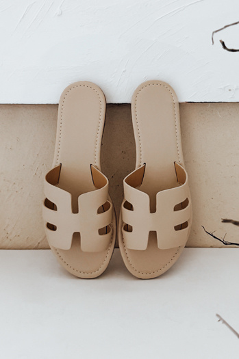 FLOREVA Damen Flip-Flops beige Dstreet ZY0932