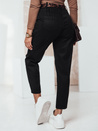 Damen Einheitsgröße LEOCINCIN Hose mit Gürtel schwarz Dstreet UY2260