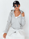 Damen VICTORIA Sweatshirt hellgrau BY0228