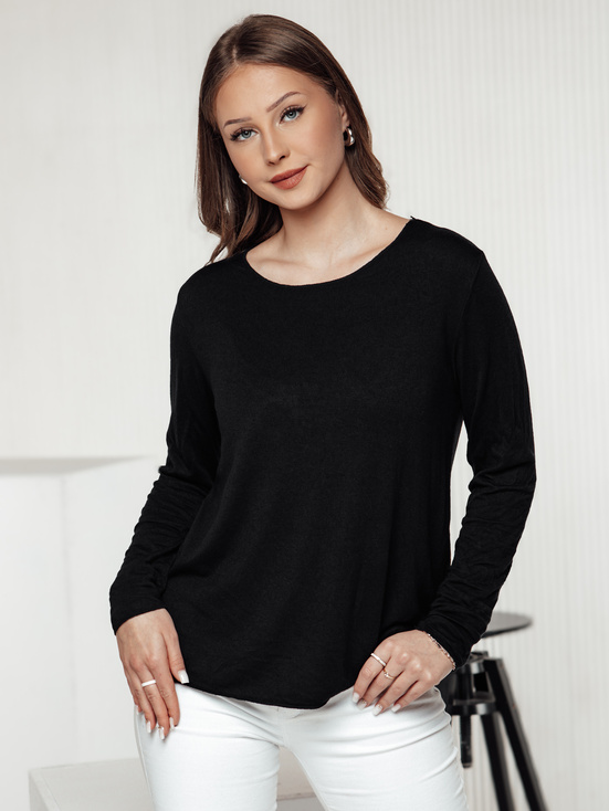 Damen Einheitsgröße Bluse LUCERIA mit Anhänger schwarz Dstreet RY2674