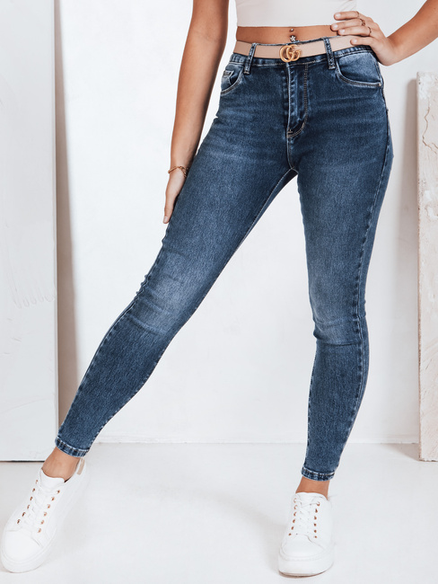 Damen Skinny Jeans blau Dstreet UY2791