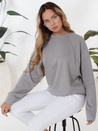 Damen Sweatshirt UZORI grau Dstreet BY1295