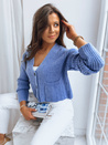 Damen Strickjacke SISTERS Farbe Blau DSTREET MY1963