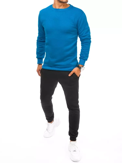 Herren Trainingsanzug-Set Farbe Blau-Schwarz DSTREET AX0643
