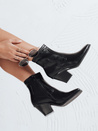 Damen Herbst schwarz Stiefel Dstreet ZY1018