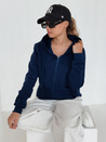 Damen Sweatshirt VICTORIA Dunkelblau Dstreet BY1202