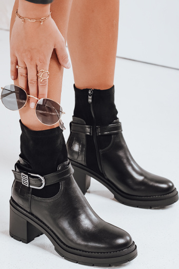 Damen NOIRSTEP Stiefel mit Absatz schwarz Dstreet ZY0523