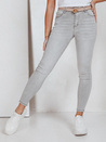 Damen Push Up Jeans hellgrau Dstreet UY2829