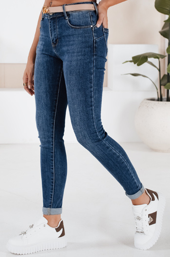 Damen Denim-Hose DIVETTI dunkelblau Dstreet UY2252