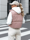 Gesteppte rosa Weste für Frauen Dstreet TY5199