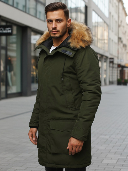 Herren Parkajacke Farbe Grün DSTREET TX2994z