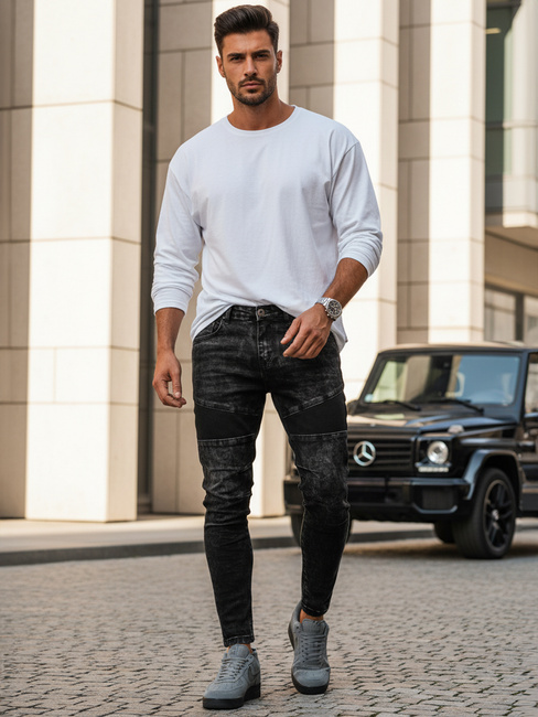 Herren Jeanshosen Farbe Schwarz DSTREET UX3939