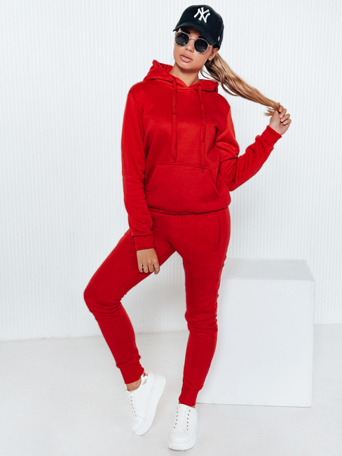 Damen Trainingsanzug DRESSLILY Rot Dstreet AY0328