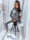 Damen Kapuzenpullover BASIC Anthrazit Dstreet BY0172z