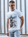 Weißes Herren-T-Shirt Dstreet RX5535
