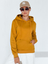 Damen Kapuzenpullover BASIC Camel BY0560