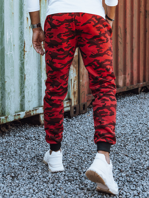 Herren Moro bedruckte Jogginghose rot Dstreet UX4443